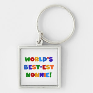Llavero Los mejores regalos de colores brillantes de nonni