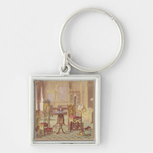Llavero Los muebles góticos de Pugin, por Augustus Charle