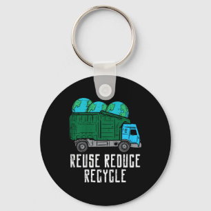 Llavero Los niños reutilizan para reducir la basura recicl