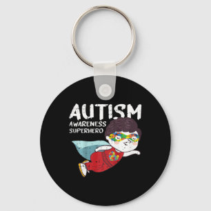 Llavero Los niños superhéroes regalos de conciencia sobre