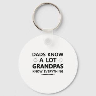 Llavero Los papás saben mucho los abuelos lo saben todo Pa