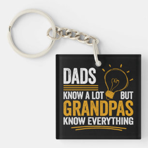 Llavero Los papás saben mucho pero los abuelos lo saben to
