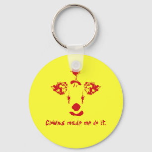 Llavero Los payasos hicieron que lo hace