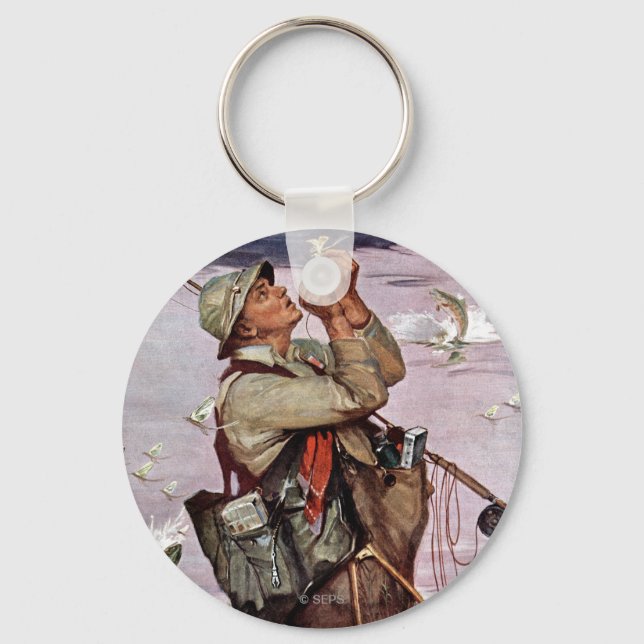 Llavero Los peces están saltando (Anverso)