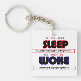 Llavero Los pensamientos revelan el carácter