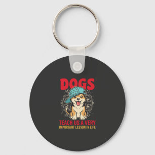 Llavero Los perros nos enseñan una lección muy importante 