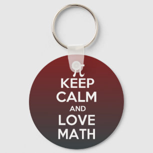 Llavero Los pi guardan calma y matemáticas del amor