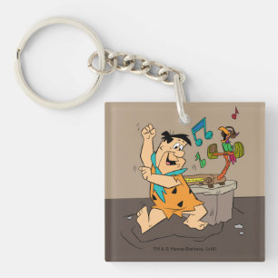 Llavero Los Picapiedra   Baile Fred Flintstone