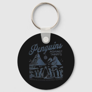 Llavero Los pingüinos contra los aranceles escucharon a Tr