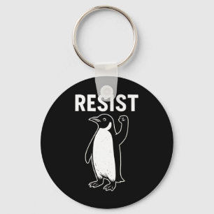 Llavero Los pingüinos resisten el activismo pingüino
