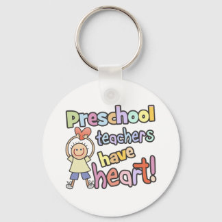 Llavero Los profesores de preescolar tienen corazón