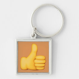 Llavero Los pulgares suben emoji