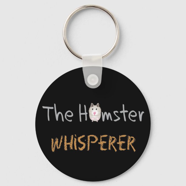 Llavero Los regalos de Hamster Lover "The Hamster Whispere (Anverso)