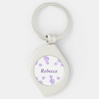 Llavero Los remolinos púrpuras de la lavanda