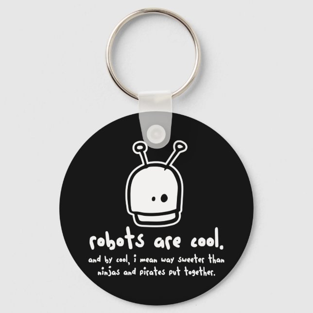 Llavero los robots son geniales2 (Anverso)