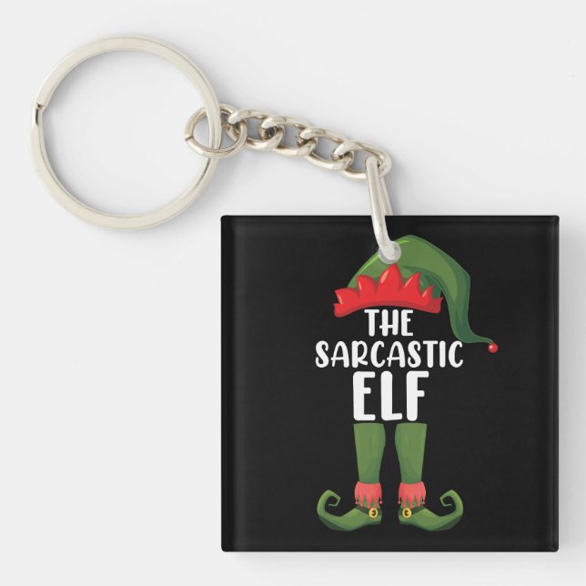 Llavero Los sarcásticos Navidades del grupo de coincidenci (Frente)