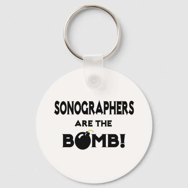 Llavero ¡Los Sonógrafos Son La Bomba! (Anverso)