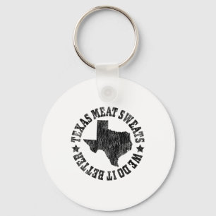 Llavero Los Sudores De Carne De Texas De Brisket De Barbac