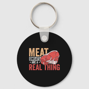Llavero Los sudores de carne son algo real entusiasta de l