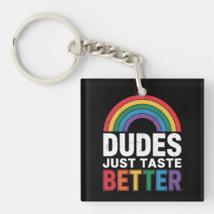 Llavero Los Tipos Saben Mejor Chistoso Orgullo Gay Regalo
