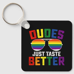 Llavero Los Tipos Saben Mejor Divertido Gay Orgullo LGBT