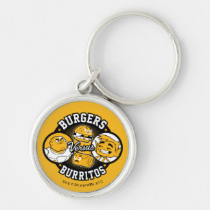 Llavero ¡Los titanes adolescentes van! hamburguesas del  