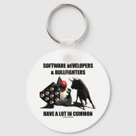 Llavero Los toreros de los desarrolladores de software tie