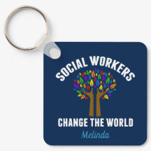 Los trabajadores sociales cambian el azul personal