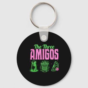 Llavero Los tres amigos Cinco De Mayo que beben Tequila Pa