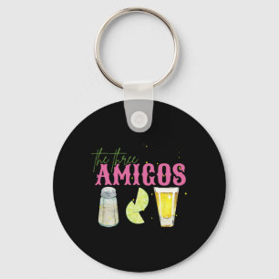 Llavero Los tres amigos de la sal de lima Tequila Funny Ci