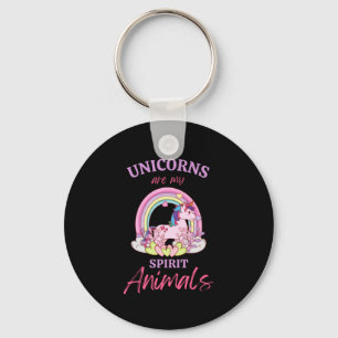 Llavero Los Unicornios Son Mis Animales Espirituales