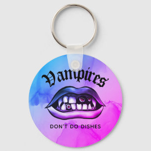 Llavero Los vampiros no preparan platos graciosos de la va