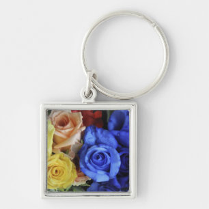 Llavero Los variados ramos de rosas