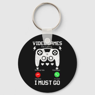 Llavero Los Videojuegos Están Llamando Y Debo Ir Fundido C