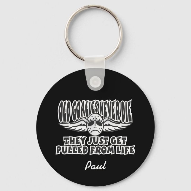 Llavero Los viejos cabreros nunca mueren (Anverso)