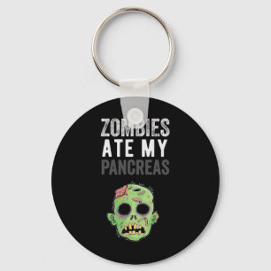 Llavero Los Zombies Se Comieron Mi Páncreas Chica Divertid