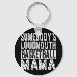 Llavero Loudmouth Basketball Mama Funny Día de la Madre
