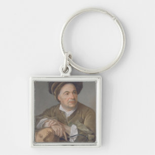 Llavero Louis Francois Roubiliac (1702-62) (en colores