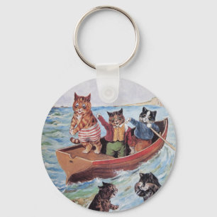 Llavero Louis Wain's Swimming Cats