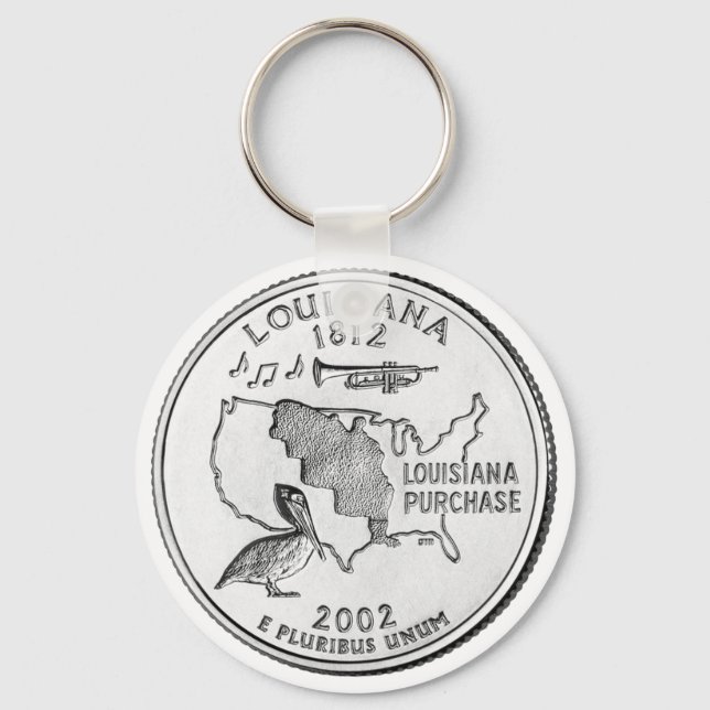 Llavero Louisiana State Quarter (Anverso)