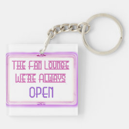 Llavero Lounge Keychain fuera de la sala del restaurante r