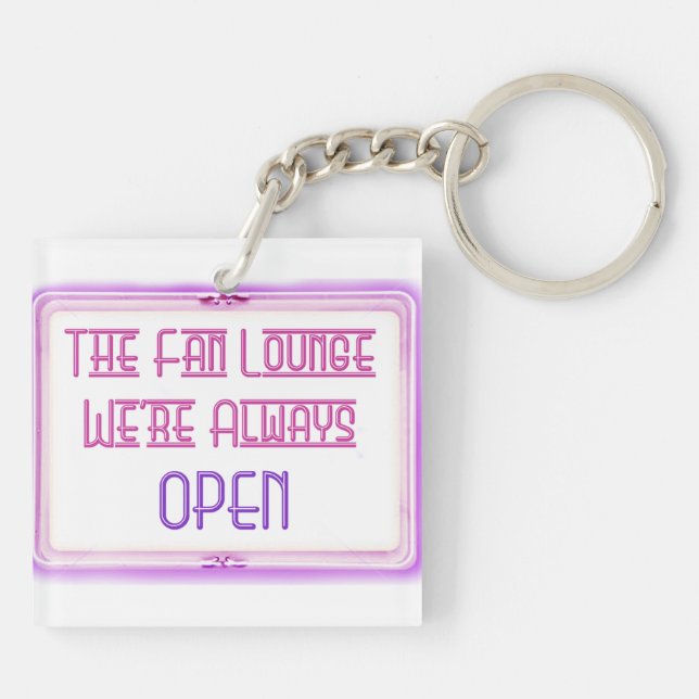 Llavero Lounge Keychain fuera de la sala del restaurante r (Atrás)