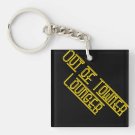 Llavero Lounge Keychain fuera del propietario - amarillo/n