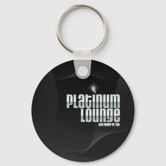 Llavero Lounge Keychain negro/platino