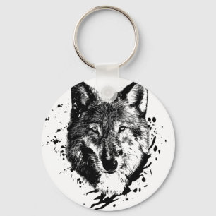 Llavero Loup Animal Forêt Sauvage Naturaleza Monde Terre L