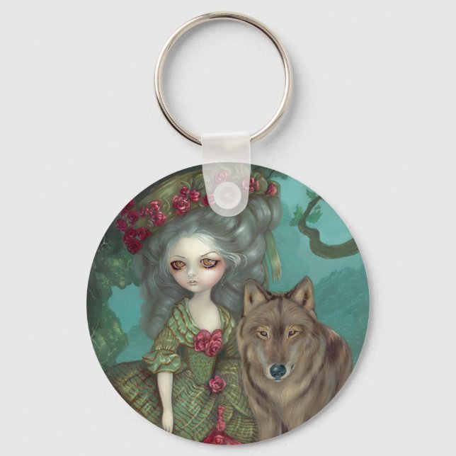 Llavero "Loup-Garou: La Foret" Keychain (Anverso)
