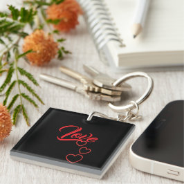 Llavero Love Acrylic Keychain