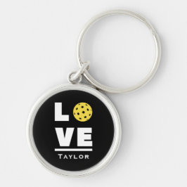 Llavero Love And Live Pickleball Sports Fan Custom Name