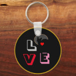 Llavero LOVE & Black Cat - big fan / Animal fashion<br><div class="desc">KEYCHAIN: LOVE & Black Cat with red heart - for animals fans and those who love cats above the dogs "Cat Person" /kittens & little tigers</div>