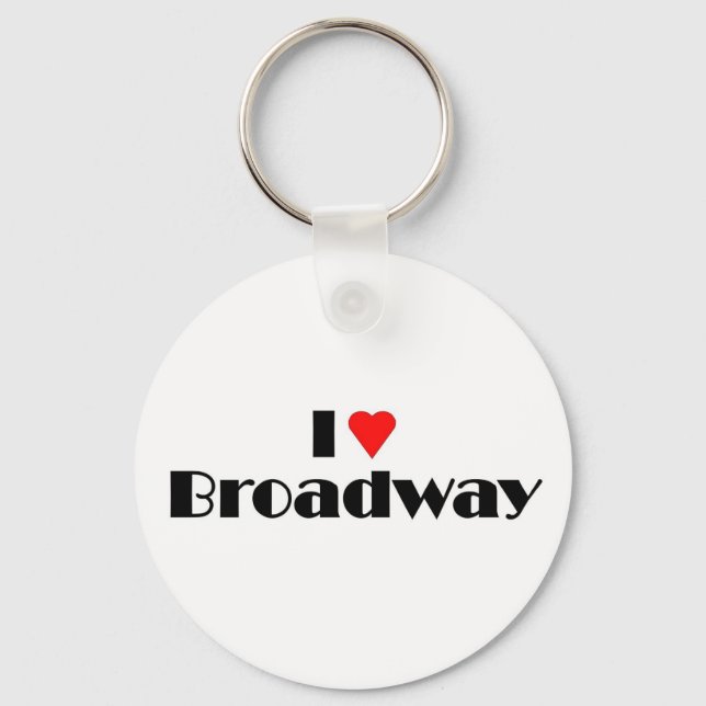 Llavero Love Broadway (Anverso)